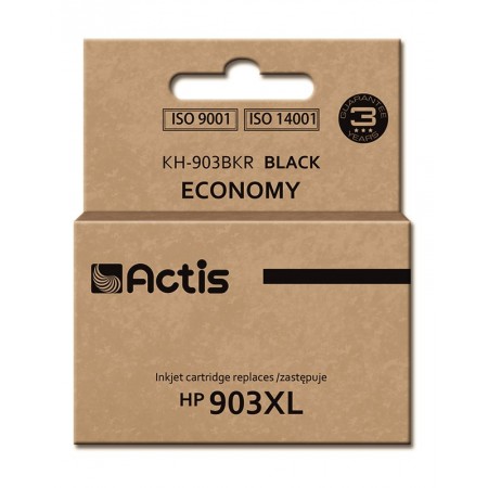 Actis KH-903BKR Ink (replacement for HP 903XL T6M15AE- Standard- 30 ml- black) - New Chip