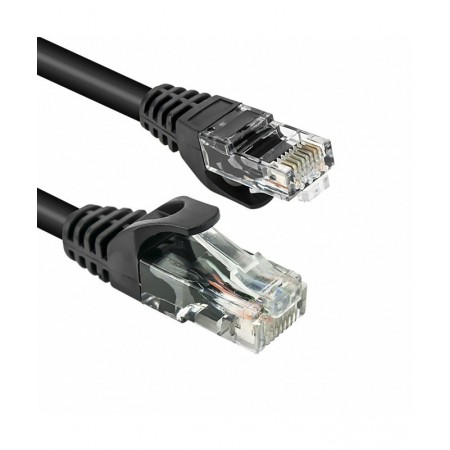 Vultech TAAU005-UTP cabo de rede Preto 0,5 m Cat6 U UTP (UTP)