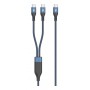 Vultech CS-NCCC12BL cabo USB USB 2.0 1,2 m USB C 2 x USB C Azul