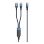 Vultech CS-NCCL12BL cabo USB USB 2.0 1,2 m USB C USB C Lightning Azul