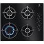 Electrolux EGG6407K Preto Embutido 59 cm Gás 4 zona(s)