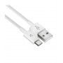 Vultech SM-T112WH cabo USB USB 2.0 1 m Micro-USB A USB A Branco