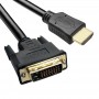 Vultech HDMI-DVI 1.8m M-M 1,8 m DVI-D Preto