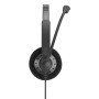 EPOS IMPACT SC 30 Auricolare Cablato A Padiglione Musica e Chiamate Nero, Argento