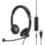 EPOS IMPACT SC 75 USB MS Auricolare Cablato A Padiglione Musica e Chiamate USB tipo A Nero