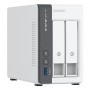 QNAP TS-216G servidor NAS e de armazenamento Tower Cortex-A Cortex-A55 4 GB HDD Branco