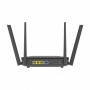 ASUS RT-AX52 AX1800 AiMesh router sem fios Gigabit Ethernet Dual-band (2,4 GHz   5 GHz) Preto