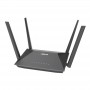 ASUS RT-AX52 AX1800 AiMesh router sem fios Gigabit Ethernet Dual-band (2,4 GHz   5 GHz) Preto