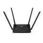 ASUS RT-AX53U router sem fios Gigabit Ethernet Dual-band (2,4 GHz   5 GHz) Preto