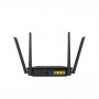 ASUS RT-AX53U router sem fios Gigabit Ethernet Dual-band (2,4 GHz   5 GHz) Preto