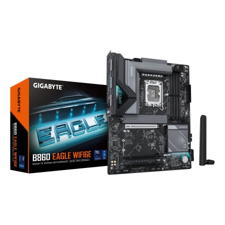 GIGABYTE B860 EAGLE WIFI6E motherboard Intel B860 LGA 1851 (Socket V1) ATX