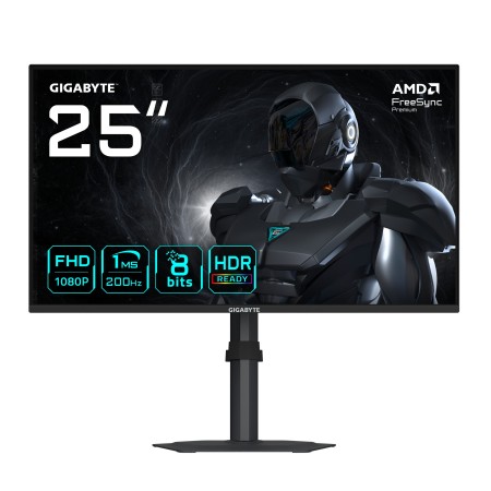 GIGABYTE G25F2 monitor de ecrã 62,2 cm (24.5") 1920 x 1080 pixels Full HD LED Preto