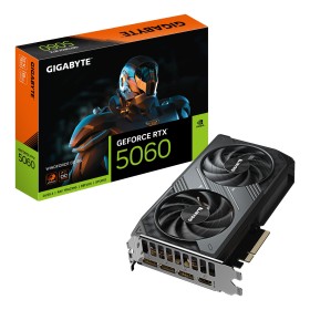 GIGABYTE GeForce RTX 5060 WINDFORCE OC 8G Graphics Card - 8GB GDDR7, 128bit, PCI-E 5.0, 2512 MHz Core Clock, 3 x DisplayPort, 1 GIGABYTE GeForce RTX 5060 WINDFORCE OC 8G NVIDIA 8 GB GDDR7
