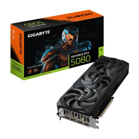 GIGABYTE GeForce RTX 5080 WINDFORCE OC SFF 16G Graphics Card - 16GB GDDR7, 256bit, PCI-E 5.0, 2670MHz Core Clock, 3 x DP 2.1a,  GIGABYTE GeForce RTX 5080 WINDFORCE OC SFF 16G NVIDIA 16 GB GDDR7