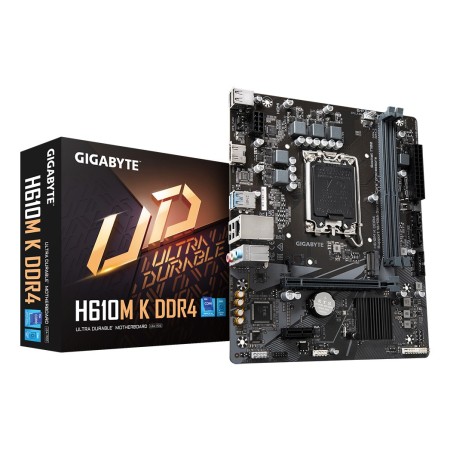 GIGABYTE H610M K DDR4 motherboard Intel H610 Express LGA 1700 micro ATX