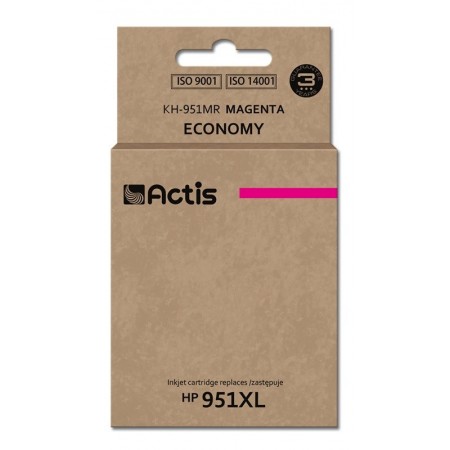 Actis KH-951MR ink for HP printer- HP 951XL CN047AE replacement- Standard- 25 ml- magenta