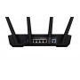 ASUS TUF Gaming AX3000 V2 router sem fios Gigabit Ethernet Dual-band (2,4 GHz   5 GHz) Preto, Laranja