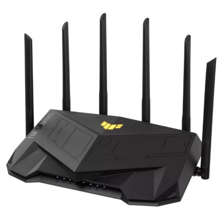 ASUS TUF Gaming AX6000 (TUF-AX6000) router sem fios Gigabit Ethernet Dual-band (2,4 GHz   5 GHz) Preto