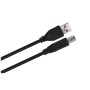 Gembird 3m USB 2.0 A/B M USB cable USB A USB B Black