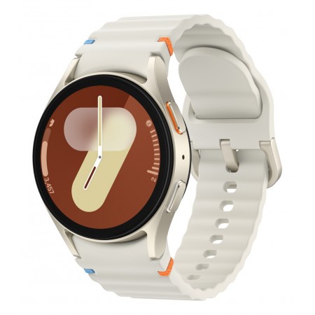 Samsung Galaxy Watch7 3,3 cm (1.3") AMOLED 40 mm Digital 432 x 432 pixels Ecrã táctil 4G Creme Wi-Fi GPS