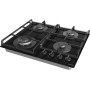 Gorenje GTW641EB placa Preto Embutido 60 cm Gás 4 zona(s)