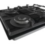Gorenje GTW641EB placa Preto Embutido 60 cm Gás 4 zona(s)