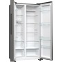 Gorenje NRR9185EAXL frigorífico americano Independente 550 l E Prateado