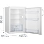 Gorenje R492PW frigorífico Independente 133 l E Branco