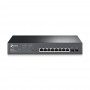 TP-Link JetStream TL-SG2210MP switch de rede Gerido L2 L2+ Gigabit Ethernet (10 100 1000) Power over Ethernet (PoE) 1U Preto