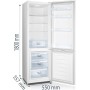 Gorenje RK4182PW4 Independente 269 l E Branco