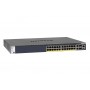 NETGEAR M4300-28G-PoE+ Gerido L2 L3 L4 10G Ethernet (100 1000 10000) Power over Ethernet (PoE) 1U Preto