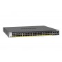 NETGEAR M4300-52G-PoE+ 1000W PSU Gerido L2 L3 L4 Gigabit Ethernet (10 100 1000) Power over Ethernet (PoE) 1U Preto