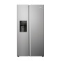 Haier SBS 90 Serie 5 HSR5918DIMP frigorífico americano Independente 511 l D Platina, Aço inoxidável