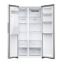Haier SBS 90 Serie 5 HSR5918DIMP frigorífico americano Independente 511 l D Platina, Aço inoxidável