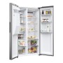 Haier SBS 90 Serie 5 HSR5918DIMP frigorífico americano Independente 511 l D Platina, Aço inoxidável