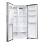 Haier SBS 90 Serie 5 HSR5918DIMP frigorífico americano Independente 511 l D Platina, Aço inoxidável