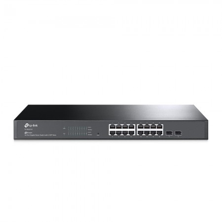 TP-Link JetStream TL-SG2218 switch de rede Gerido L2 L2+ Gigabit Ethernet (10 100 1000) 1U Preto