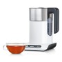 Bosch TWK8611P chaleira elétrica 1,5 l 2400 W Antracite, Aço inoxidável, Branco