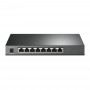 TP-Link JetStream TL-SG2008P switch de rede Gerido L2 L2+ Gigabit Ethernet (10 100 1000) Power over Ethernet (PoE) Preto