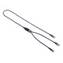 Vultech CS-NCCL12BL cabo USB USB 2.0 1,2 m USB C USB C Lightning Azul