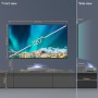 Hisense 120L5HA TV de projeção Projetor de ultra curta distância 2700 ANSI lumens DLP UHD 4K (3840x2160) Prateado, Branco
