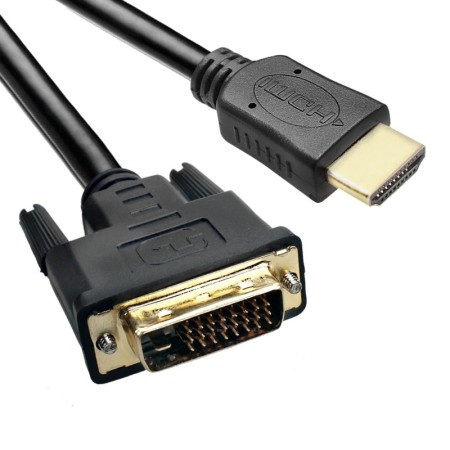 Vultech HDMI-DVI 1.8m M-M 1,8 m DVI-D Preto