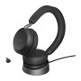 Jabra Evolve2 75 Auscultadores Com fios e sem fios Fita de cabeça Chamadas Música USB Type-C Bluetooth Suporte de carregamento