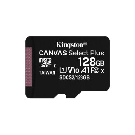 Kingston Technology 128GB micSDXC Canvas Select Plus 100R A1 C10 Single Pack w/o ADP Kingston Technology Canvas Select Plus 128 GB MicroSDXC UHS-I Classe 10