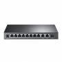 TP-Link TL-SG1210MP switch de rede Não-gerido Gigabit Ethernet (10 100 1000) Power over Ethernet (PoE) Preto