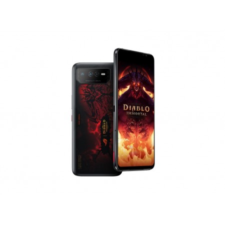 ASUS ROG Phone 6 Diablo Immortal Edition 17,2 cm (6.78") Dual SIM Android 12 5G USB Type-C 16 GB 512 GB 6000 mAh Preto, Vermelho