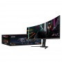 GIGABYTE AORUS CO49DQ monitor de ecrã 124,5 cm (49") 5120 x 1440 pixels DQHD OLED Preto