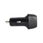 Vultech CA-3QP carregador de dispositivos móveis Universal Preto Isqueiro de charuto Carregamento rápido Automático