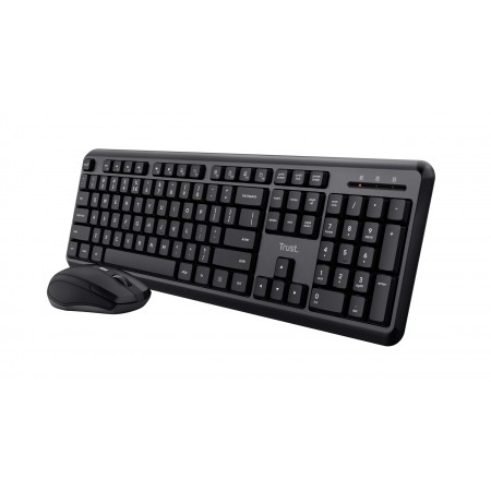 Trust TKM-350 teclado Rato incluído Universal RF Wireless Preto