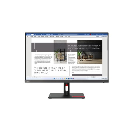 Lenovo ThinkVision S27i-30 LED display 68,6 cm (27") 1920 x 1080 pixels Full HD Cinzento